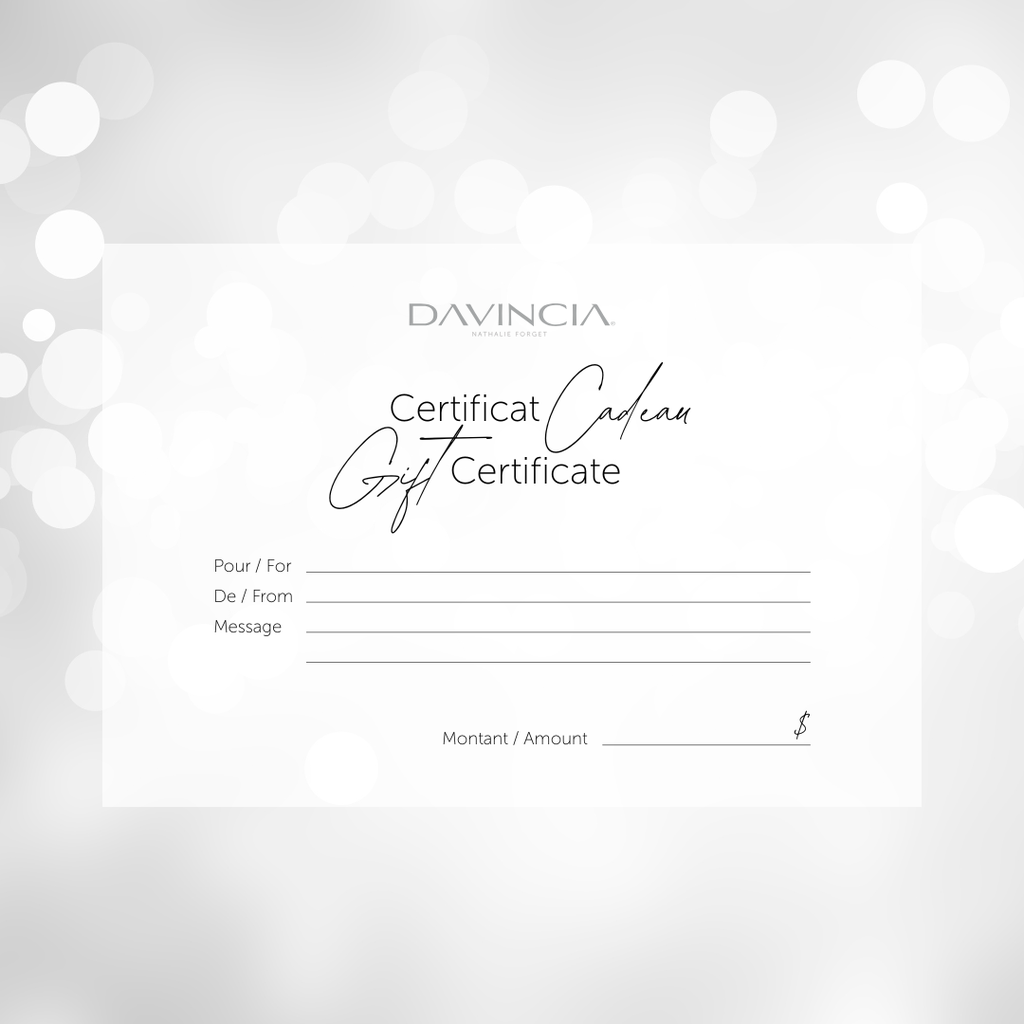 Davincia Gift Certificate
