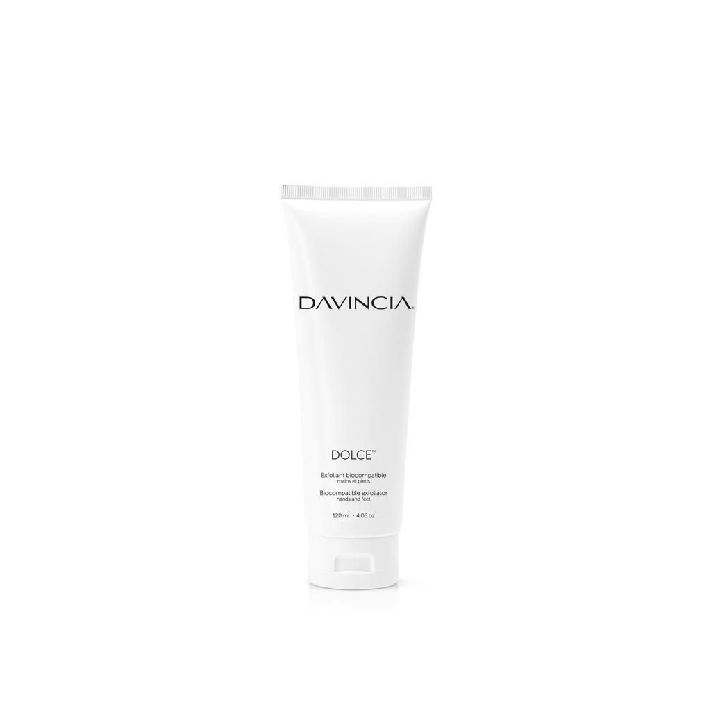 DOLCE™ · Biocompatible exfoliator for hands and feet