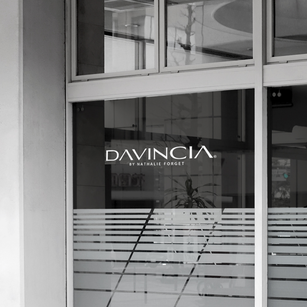 Logo Davincia pour vitrine